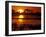 Setting Sun over Lush Banks, Chobe National Park, Botswana-Paul Souders-Framed Photographic Print