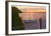 Setting Sun-Diane Romanello-Framed Art Print