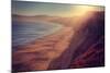 Setting Sunscape at Point Reyes-Vincent James-Mounted Photographic Print