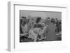 Setting up a tent in the camp for white flood refugees at Forrest City, Arkansas, 1937-Walker Evans-Framed Photographic Print