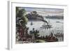 Settlement on the River Ogooue, Congo-null-Framed Giclee Print