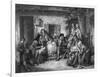 Settlers in Canada Observing the Sabbath-Thomas Faed-Framed Art Print