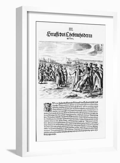 Settling a Score, 1606-Theodore de Bry-Framed Giclee Print