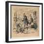'Settling the Bill', c1860, (c1860)-John Leech-Framed Giclee Print