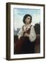 Seule au monde (Alone in the World), c.1867-William Adolphe Bouguereau-Framed Premium Giclee Print