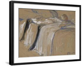 Seule-Henri de Toulouse-Lautrec-Framed Giclee Print