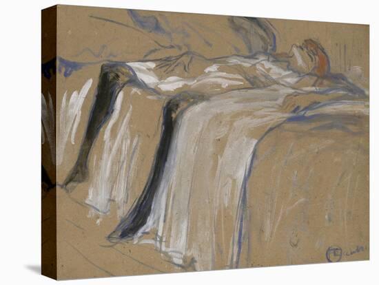 Seule-Henri de Toulouse-Lautrec-Stretched Canvas