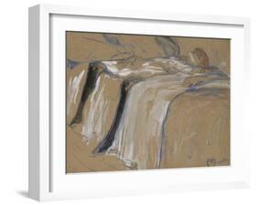 Seule-Henri de Toulouse-Lautrec-Framed Giclee Print