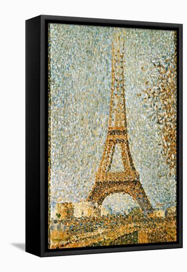 Seurat: Eiffel Tower, 1889-Georges Seurat-Framed Stretched Canvas