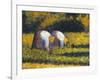 Seurat: Farm Women, C1882-Georges Seurat-Framed Giclee Print