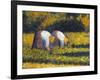 Seurat: Farm Women, C1882-Georges Seurat-Framed Giclee Print