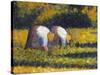 Seurat: Farm Women, C1882-Georges Seurat-Stretched Canvas