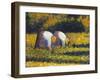 Seurat: Farm Women, C1882-Georges Seurat-Framed Giclee Print