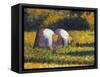 Seurat: Farm Women, C1882-Georges Seurat-Framed Stretched Canvas