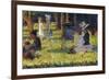Seurat: Grande Jatte, 1884-Georges Seurat-Framed Giclee Print