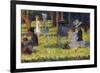 Seurat: Grande Jatte, 1884-Georges Seurat-Framed Giclee Print