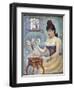 Seurat: Knobloch, 1889-90-Georges Seurat-Framed Giclee Print