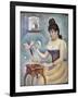 Seurat: Knobloch, 1889-90-Georges Seurat-Framed Giclee Print