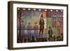 Seurat: La Parade-Georges Seurat-Framed Giclee Print