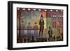 Seurat: La Parade-Georges Seurat-Framed Giclee Print