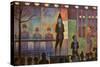 Seurat: La Parade-Georges Seurat-Stretched Canvas