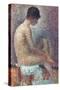 Seurat: Model, 1887-Georges Seurat-Stretched Canvas