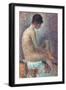Seurat: Model, 1887-Georges Seurat-Framed Giclee Print