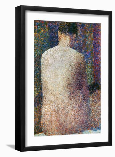 Seurat: Model, C1887-Georges Seurat-Framed Giclee Print