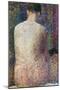 Seurat: Model, C1887-Georges Seurat-Mounted Giclee Print