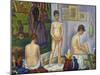 Seurat: Models, C1866-Georges Seurat-Mounted Giclee Print