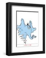Seuss Treasures Collection I - Horton Hears a Who (white)-Theodor (Dr. Seuss) Geisel-Framed Art Print