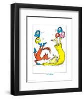 Seuss Treasures Collection II - Fox in Socks (white)-Theodor (Dr. Seuss) Geisel-Framed Art Print