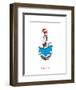 Seuss Treasures Collection III - The Cat in the Hat (white)-Theodor (Dr. Seuss) Geisel-Framed Art Print