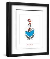 Seuss Treasures Collection III - The Cat in the Hat (white)-Theodor (Dr. Seuss) Geisel-Framed Art Print