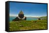 Sevanavank by Lake Sevan, Armenia-Michael Runkel-Framed Stretched Canvas