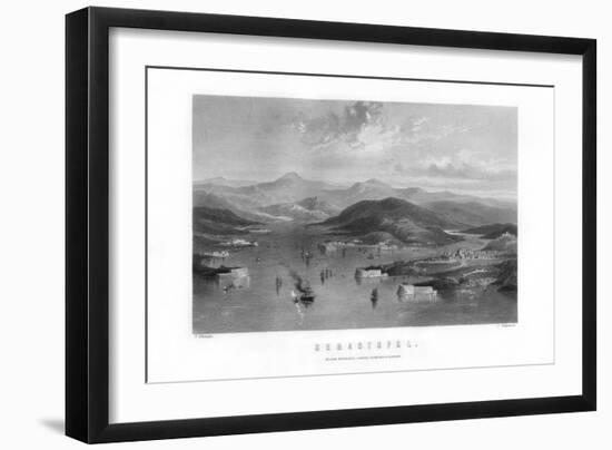 Sevastopol, a Port City in Ukraine, 1893-J Stephenson-Framed Giclee Print