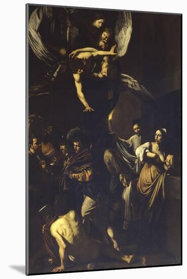 Seven Acts of Mercy-Caravaggio-Mounted Art Print