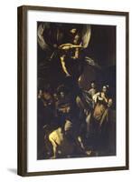 Seven Acts of Mercy-Caravaggio-Framed Art Print