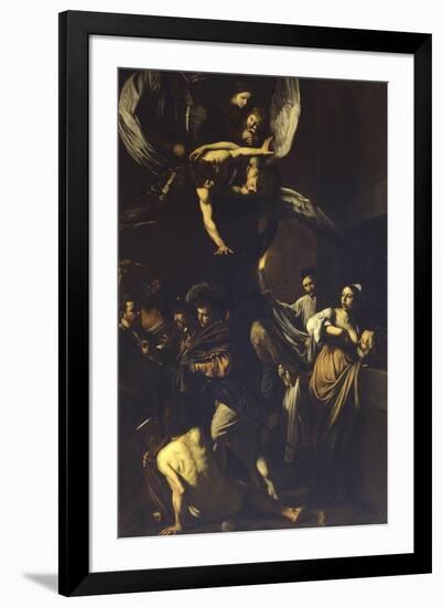 Seven Acts of Mercy-Caravaggio-Framed Art Print