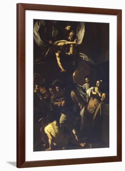 Seven Acts of Mercy-Caravaggio-Framed Art Print