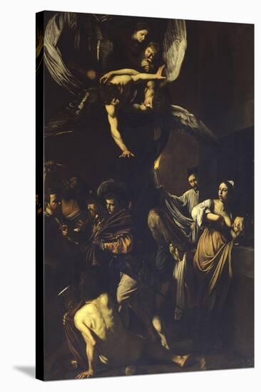 Seven Acts of Mercy-Caravaggio-Stretched Canvas