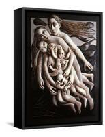 Seven Ages, 1985-Evelyn Williams-Framed Stretched Canvas