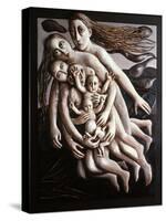 Seven Ages, 1985-Evelyn Williams-Stretched Canvas