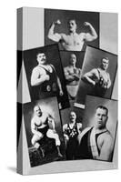 Seven Bodybuilding Champions-null-Stretched Canvas