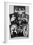 Seven Bodybuilding Champions-null-Framed Art Print