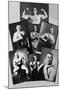 Seven Bodybuilding Champions-null-Mounted Art Print