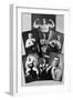 Seven Bodybuilding Champions-null-Framed Art Print