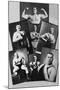 Seven Bodybuilding Champions-null-Mounted Art Print