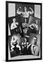 Seven Bodybuilding Champions-null-Framed Art Print