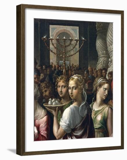 Seven-Branched Candelabrum-null-Framed Giclee Print